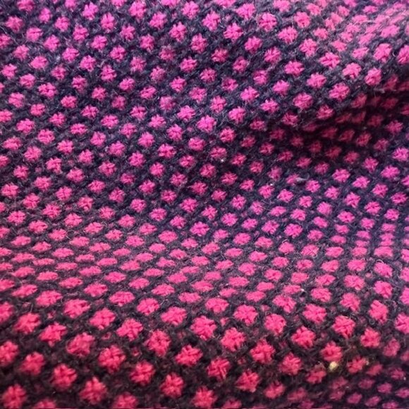 Cherokee Girls 3T Pink & Purple Faux Fur Collar Button-Up Coat - Picture 3 of 8